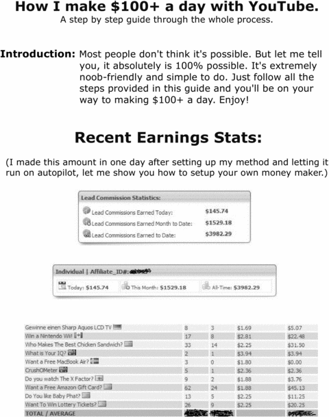 Product picture How to make $100 a day with Youtube and CPA - Method